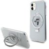 Karl Lagerfeld KLHMN61HMRSKCH iPhone 11 / Xr 6.1" biały/white hardcase Ring Stand Karl&Choupettte MagSafe