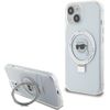 Karl Lagerfeld KLHMP15SHMRSKHH iPhone 15 / 14 / 13 6.1" biały/white hardcase Ring Stand Karl Head MagSafe