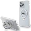 Karl Lagerfeld KLHMP15LHMRSKHH iPhone 15 Pro 6.1" biały/white hardcase Ring Stand Karl Head MagSafe