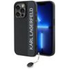 Karl Lagerfeld KLHCP15LPSAKDGCK iPhone 15 Pro 6.1" czarny/black hardcase Saffiano Rhinestones & Charm