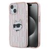Karl Lagerfeld KLHCP13MHKLPCHP iPhone13 6.1" różowy/pink hardcase IML Choupette Head & Monogram