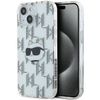 Karl Lagerfeld KLHCP15SHKLPCHT iPhone15 / 14 / 13 6.1" transparent hardcase IML Choupette Head & Monogram