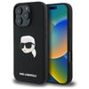Karl Lagerfeld KLHMP16LSKHPPLK iPhone 16 Pro 6.3" czarny/black hardcase Silicone Karl Head Print MagSafe