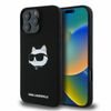 Karl Lagerfeld KLHMP16XSCHPPLK iPhone 16 Pro Max 6.9" czarny/black hardcase Silicone Choupette Head Print MagSafe