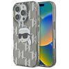 Karl Lagerfeld KLHCP16XHKLPKHK iPhone Pro Max 6.9" czarny/black hardcase IML Karl Head Electroplated