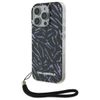 Karl Lagerfeld KLHCP16LHZBPKCCU iPhone   16 Pro 6.3" fioletowy/purple Zebra With Cord
