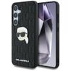 Etui Karl Lagerfeld Leather Monogram Pin Logo Karl Head do Samsung Galaxy S25+ czarny