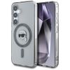 Etui Karl Lagerfeld Button Karl Head     Printed Logo MagSafe do Samsung Galaxy S25 czarny