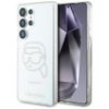 Etui Karl Lagerfeld Rhinestones Karl Head Logo do Samsung Galaxy S25 Ultra przezroczysty