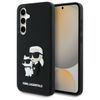 Karl Lagerfeld KLHCS24FE3DRKCNK S24 FE   S721 czarny/black hardcase 3D Rubber Karl&Choupette