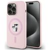 Etui Karl Lagerfeld Silicone             Karl&Choupette MagSafe do iPhone 14 Pro różowy