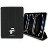 Karl Lagerfeld KLFC11PM24SAKCK iPad Pro 11" M4 2024 / M5 2025 Book Cover czarny/black Saffiano Magnetic Karl &Choupette