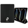 Karl Lagerfeld KLFC13PM24SAKCK iPad Pro 13" M4 2024 / M5 2025 Book Cover czarny/black Saffiano Magnetic Karl &Choupette