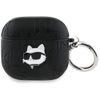 Etui Karl Lagerfeld Monogram Choupette   Head do AirPods 4 czarny