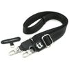 Uniwersalna smycz Karl Lagerfeld         Universal Strap Tether Patch Choupette Metal Logo czarny