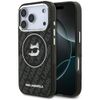 Etui Karl Lagerfeld IML Choupette Head   Logo MagSafe do iPhone 17 Pro Max czarny