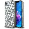 Etui Karl Lagerfeld IML Repeat Logo do   iPhone 16e / 17e srebrny