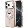 Etui Karl Lagerfeld IML Choupette        MagSafe do iPhone 17 Pro różowy