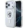 Etui Karl Lagerfeld IML Karl Choupette   Glitter MagSafe do iPhone 17 Pro Max przezroczysty
