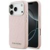 Etui Karl Lagerfeld FW Stamped Karl      MagSafe do iPhone 17 Pro różowy