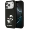 Etui Karl Lagerfeld Silicone K&C Sketch  & Logo MagSafe do iPhone 17 Pro czarny