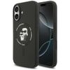 Etui Karl Lagerfeld Silicone             Karl&Choupette Ring MagSafe do iPhone 17 czarny