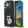 Etui Karl Lagerfeld IML Aquarelle        Choupette & Logo do iPhone 16 czarny