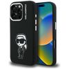Etui Karl Lagerfeld Silicone Karl Sketch MagSafe do iPhone 16 Pro Max czarny