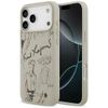 Etui Karl Lagerfeld Grained Pattern &    Logo MagSafe do iPhone 17 Pro Max szary