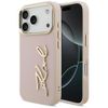 Etui Karl Lagerfeld Karl Script Logo do  iPhone 17 Pro różowy