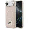 Etui Karl Lagerfeld Karl & Choupette     Pins MagSafe do iPhone Air różowy