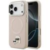 Etui Karl Lagerfeld Karl & Choupette     Pins MagSafe do iPhone 17 Pro Max różowy