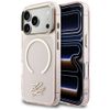 Etui Karl Lagerfeld IML KL Script Logo   MagSafe do iPhone 17 Pro różowy