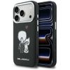 Etui Karl Lagerfeld Karl & Choupette     Back Logo MagSafe do iPhone 17 Pro Max czarny