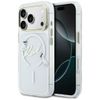 Etui Karl Lagerfeld IML Choupettes Karl  Script Logo MagSafe do iPhone 17 Pro przezroczysty