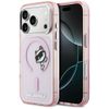 Etui Karl Lagerfeld IML Peekaboo MagSafe do iPhone 17 Pro Max różowy
