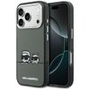 Etui Karl Lagerfeld IML Karl & Choupette Peekaboo Logo MagSafe do iPhone 17 Pro Max czarny