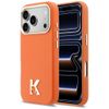 Etui Karl Lagerfeld Karl Head Logo MagSafe do iPhone 17 Pro pomarańczowy