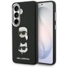 Etui Karl Lagerfeld Saffiano Double Heads Metal do Samsung Galaxy S26 czarny