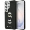 Etui Karl Lagerfeld Saffiano Double      Heads Metal do Samsung Galaxy S26 Ultra czarny