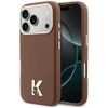 Etui Karl Lagerfeld Karl Head Logo       MagSafe do iPhone 17 Pro brązowy
