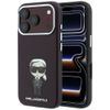 Etui Karl Lagerfeld Smooth Ikonik Sketch MagSafe do iPhone 18 Pro / 17 Pro burgundowy