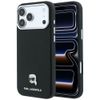 Etui Karl Lagerfeld Grained Karl Head Metal MagSafe do iPhone 18 Pro Max / 17 Pro Max czarny