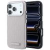 Etui Karl Lagerfeld Grained Mono Resin Logo MagSafe do iPhone 18 Pro / 17 Pro różowy