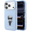 Etui Karl Lagerfeld IML Ikonik Sketch Print MagSafe do iPhone 18 Pro / 17 Pro jasno niebieski