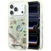 Etui Karl Lagerfeld Liquid Glitter Beach & Sand do iPhone 18 Pro / 17 Pro beżowy
