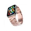 Mercury pasek Metal Apple Watch 42/44/45mm różowo złoty/pink gold