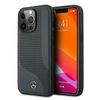 Mercedes MEHCP13XCDONA iPhone 13 Pro Max6,7" granatowy/navy hardcase Leather Perforated Area