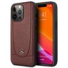 Mercedes MEHCP14XARMRE iPhone 14 Pro Max 6,7" czerwony/red hardcase Leather Urban Bengale