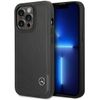 Mercedes MEHCP14L8ROLK iPhone 14 Pro 6,1" czarny/black hardcase Leather Wave Patern